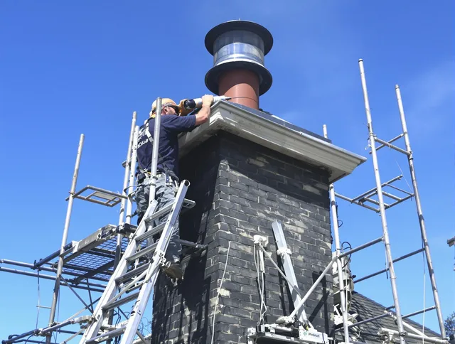Sturdy chimney crown finished by Wallingford Chimney Sweep in Wallingford, CT